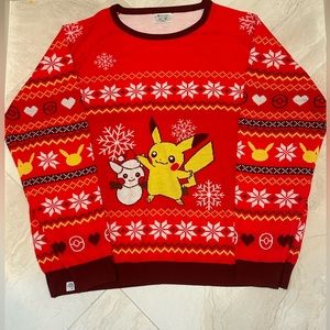 Pokemon center sweater size large 4XL